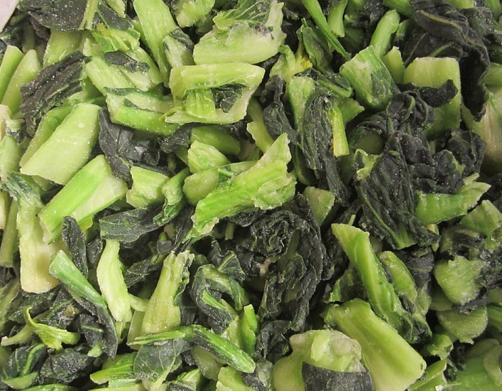 冷冻小松菜(IQF)